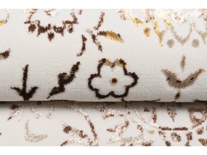 Kusový koberec MZ45J SHRNIK krémový GOLDEN HBJ (Rozmer 160x230)