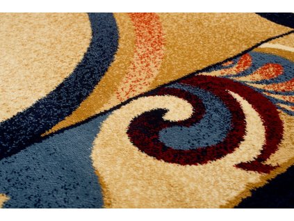 Kusový koberec 9003D krémový ANTOGYA (Rozmer 110x265)