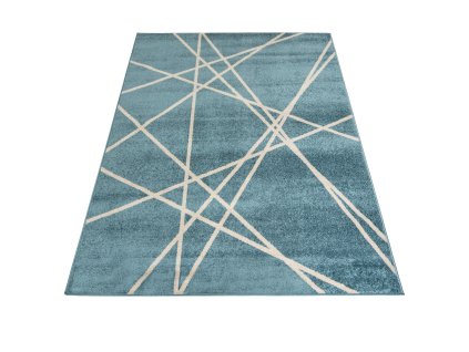 Kusový koberec H175A DARK tyrkysový SPRING (Rozmer 300x400)