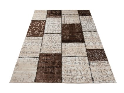 Kusový koberec K777H biely TANGO BOU (Rozmer 300x400)