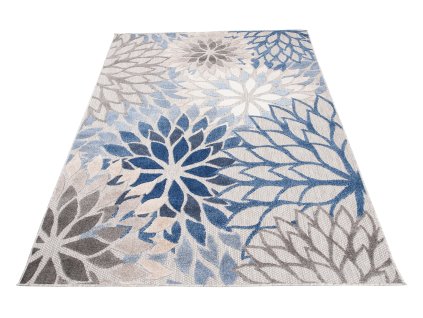 Kusový koberec ED57A sivý AVENTURA FEA (Rozmer 80x200)