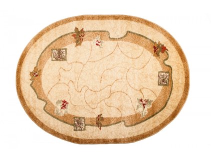 Kusový koberec 0330A krémový DORIAN OV (Rozmer 80x200)