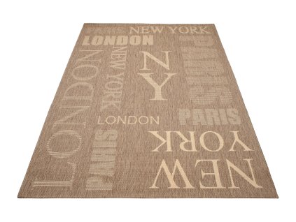 Kusový koberec 20609 kávový prírodný (Rozmer 140x200)
