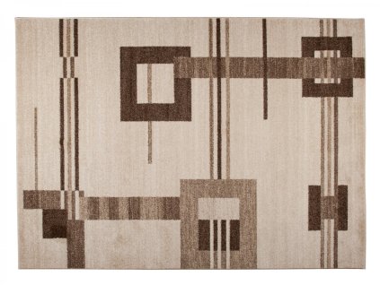 Kusový koberec 3441A béžový RASTA (Rozmer 80x150)