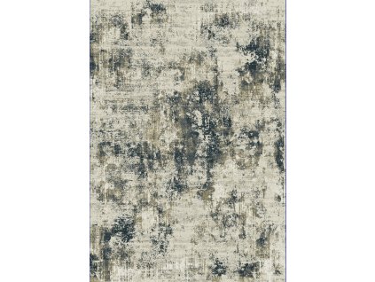 Kusový koberec K874A DARK sivý CHEAP PP CRM (Rozmer 150x295)