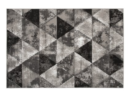 Kusový koberec C426B LIGHT sivý/čierny BALI PP (Rozmer 300x400)