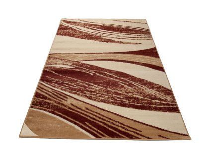 Kusový koberec 1691B hnedý CHEAP PP BGX (Rozmer 140x200)