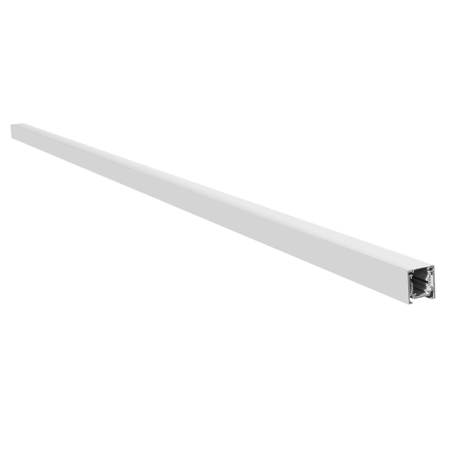DECOREUM LL-16B Mini magnetická magnetická lišta 100 cm biela