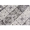 Kusový koberec 78586 SILVER/antracitový FIKA (Rozmer 200x300)