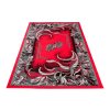 Kusový koberec C511G červený/čierny BALI PP (Rozmer 200x300)