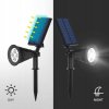 lampa solarna ogrodowa led reflektor wbijany kolor dominujacy czarny big