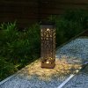 6x lampa ogrodowa led solarna wbijana slupek azur marka superled big