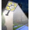 lampa solarna led cob latarnia uliczna z czujnik 150w z kablem 5 m pilot zasilanie solarne big