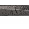 Koberec tmavo sivý K857A CRM (Rozmery šírka 70 cm)
