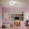 DETSKÉ LED STROPNÉ SVIETIDLO BIELE HVIEZDY 60W + DIAĽKOVÉ OVLÁDANIE DL-I05