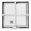 LED panel na povrchovú montáž 40x40cm čierny 36w 4000K