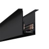 Magnetická lišta pod omietku LL-20F čierna 200 cm