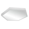 Prisadený LED panel HEXAGON BY-SLS-6C Honeycomb 40W biely