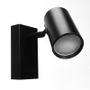Čierna nástenná lampa DD-38 SIENA