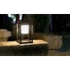 latarenka ogrodowa led solarna usb lampion latarnia camping premium wysokosc calkowita 18 cm big