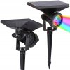 reflektor ogrodowy solarny led rgb wbijany na szpikulec mocny big