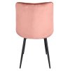 Kreslo MISTY čalúnené ružovým zamatom