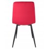 Stolička PIADO čalúnená amarantovým zamatom
