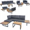 Modulowy zestaw mebli ogrodowych 2sofy