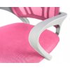 SMART ružová kancelárska stolička
