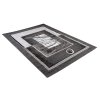 Kusový koberec C584D čierny/DARK sivý BALI PP (Rozmer 200x300)