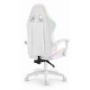 Fotel gamingowy Hells Chair HC 1000 White Bialy LED RGB (1)