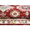 Kusový koberec EF60B červený RIVOLI FPH (Rozmer 80x150)
