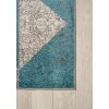 Kusový koberec H173A DARK tyrkysový SPRING (Rozmer 80x150)