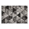 Kusový koberec C426B LIGHT sivý/čierny BALI PP (Rozmer 200x300)