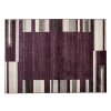Kusový koberec 3438A tmavo fialový RASTA (Rozmer 80x150)