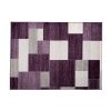 Kusový koberec 3430A tmavo fialový RASTA (Rozmer 240x330)