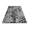 Kusový koberec J318B čierny CHEAP PP CRM (Rozmer 80x150)