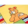 Kusový koberec H057B žltý KINDER CFV (Rozmer 120x170)