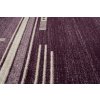 Kusový koberec 3435A tmavo fialový RASTA (Rozmer 240x330)
