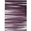 Kusový koberec 3436A tmavo fialový RASTA (Rozmer 240x330)