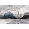 Kusový koberec 78451 SILVER/petrolejový FIKA (Rozmer 70x140)