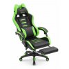 Fotel gamingowy Hells Chair HC 1039 2.0 Green Zielony Czarny (3)