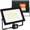halogen naswietlacz led 50w 5500 lm ip65 czujnik ruchu super mocny 4000k big