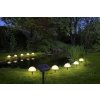lampa ogrodowa solarna led kule solarne wbijane polkule z grotem marka superled big