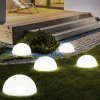lampa ogrodowa solarna led kule solarne wbijane polkule z grotem srednica szerokosc 17 cm big