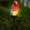 lampa ogrodowa solarna led papuga z czujnik zmierzchu superled marka superled big