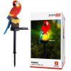 lampa ogrodowa solarna led papuga z czujnik zmierzchu superled big