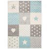 Koberec C573A LAZUR biela (Rozmery 80x150)