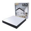 Panelové svietidlo Mora 30x30 24W IP44 čierne BY-RSD1-24C