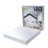 Prisadené svietidlo Mora 30x30 24W IP44 biele BY-RSD1-24C